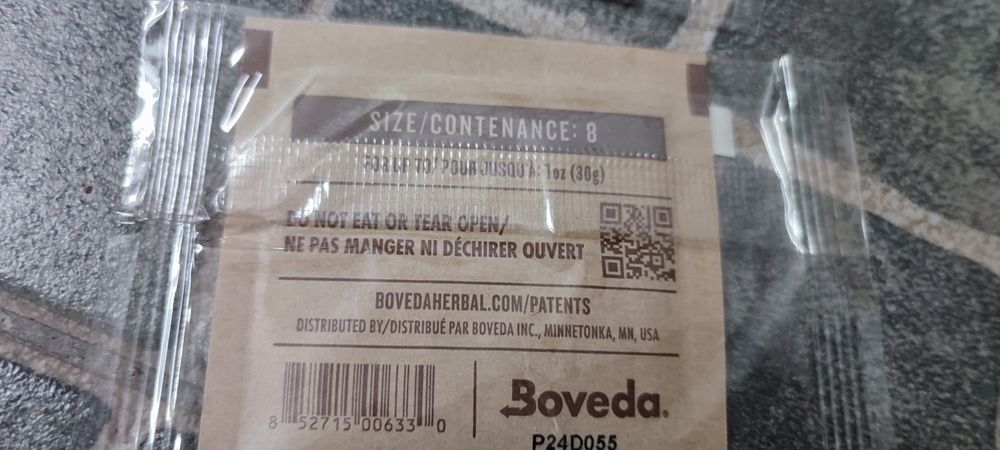 Pack 3 bolsas Boveda  58% 8g