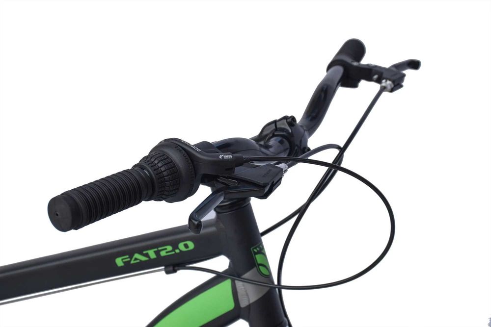 ALUMINIOWY FATBIKE WYNN FAT2.0 r. koła 26" rama 46 cm 7 biegów TARCZE