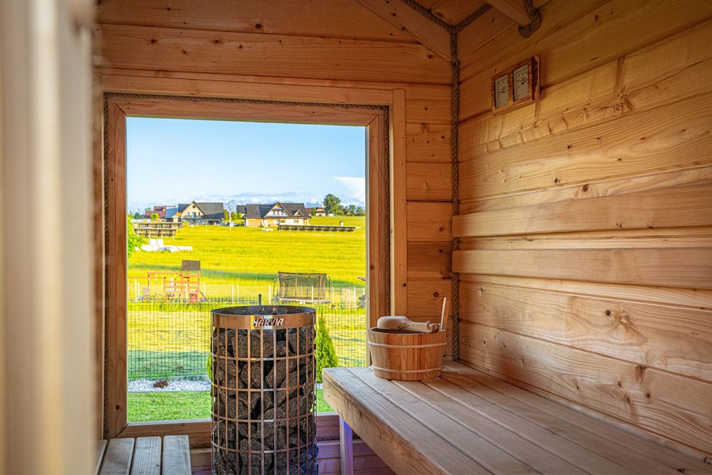 Domek z jacuzzi, sauna i z kominkiem noclegi Zakopane / okolice