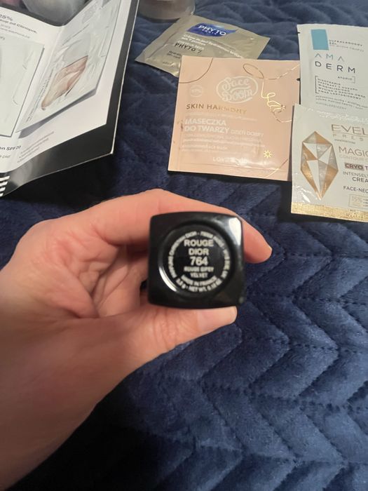 Dior 764 rouge milk shake i inne zestaw