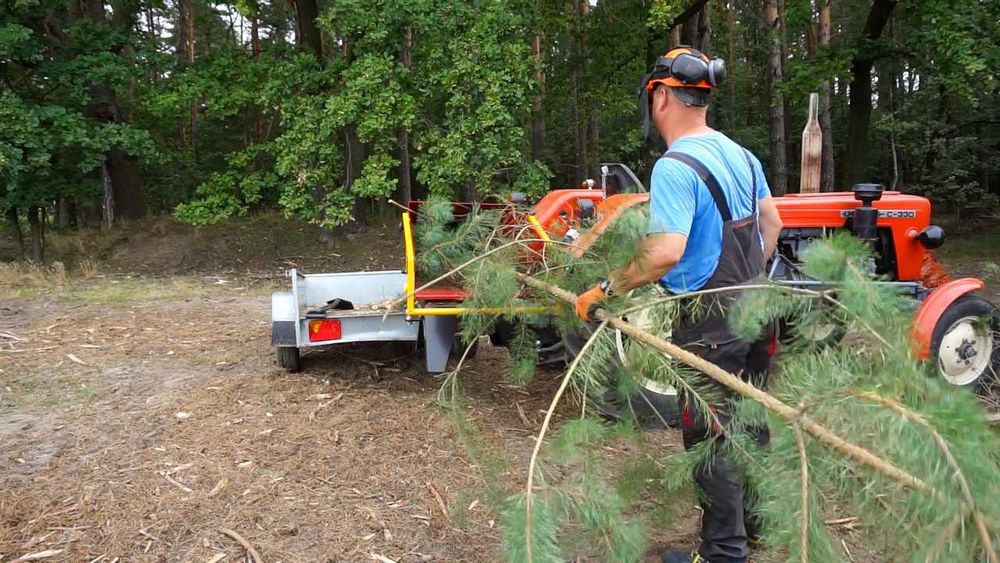 Rębak do ciągnika Remet R80
