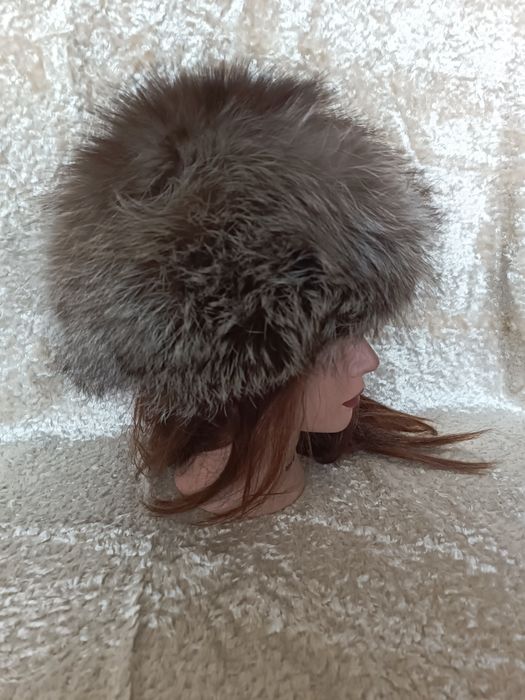 Czapka futro naturalne z jednota