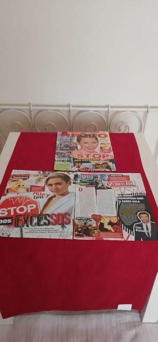 Capa Bravo Miley Cyrus + Artigo