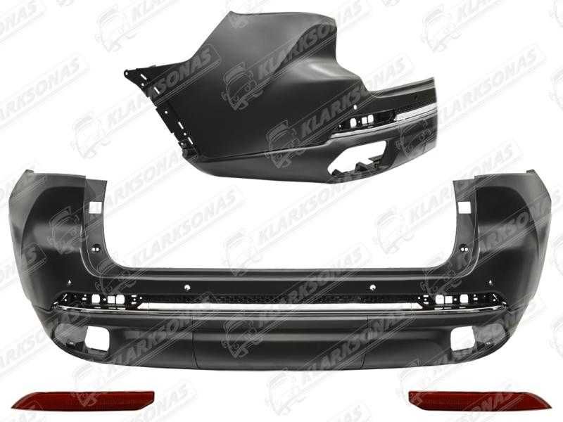 Бампер задній Overland на Jeep Grand Cherokee 2021+, PCR04128KO