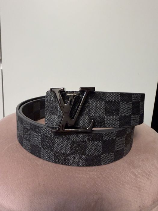 Pasek Louis Vuitton szary