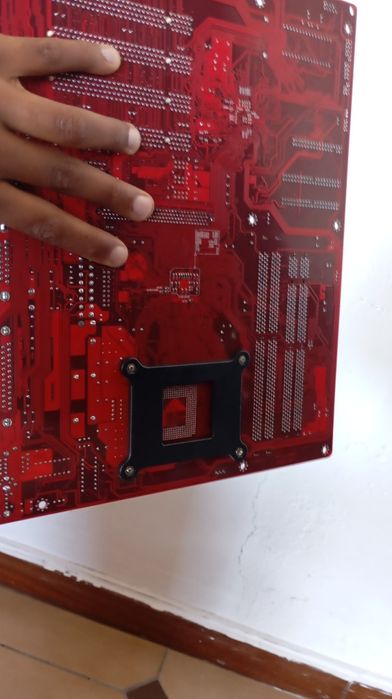 Kit de placa mãe ddr2 processador cooler