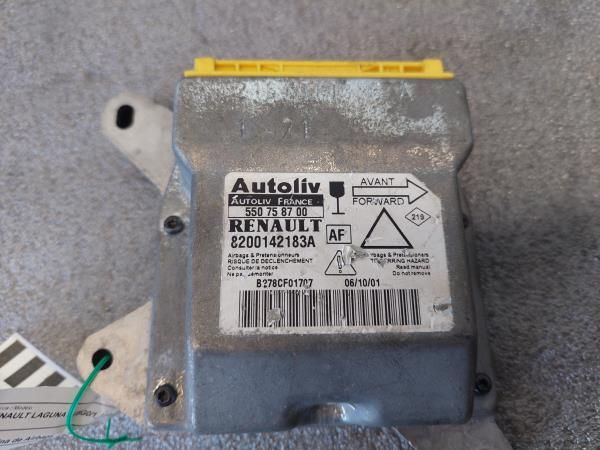 Centralina airbag RENAULT Laguna II (BG0/1_)
