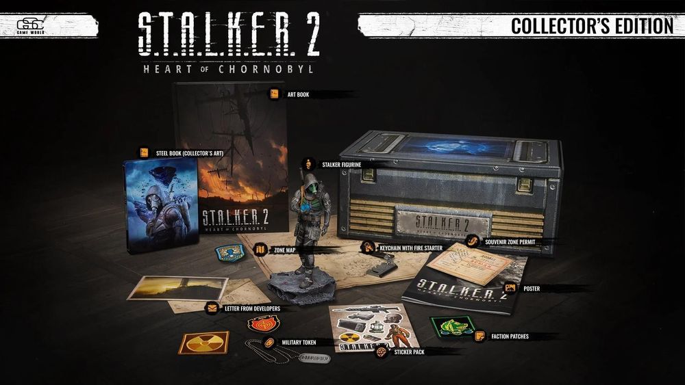 Stalker 2 Edycja kolekcjonerska, collectors edition PC drugie wydanie