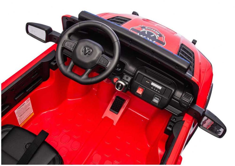Pojazd Elektryczny dla Dzieci - RAM Straż Pożarna 4×4 XL