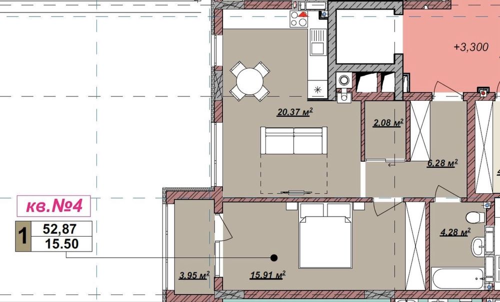 Квартира в комплексі В4 від власника.