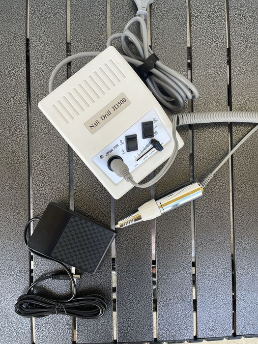 Frezarka do manicure Nail Drill JD500 | Uszkodzona | Na części lub do naprawy