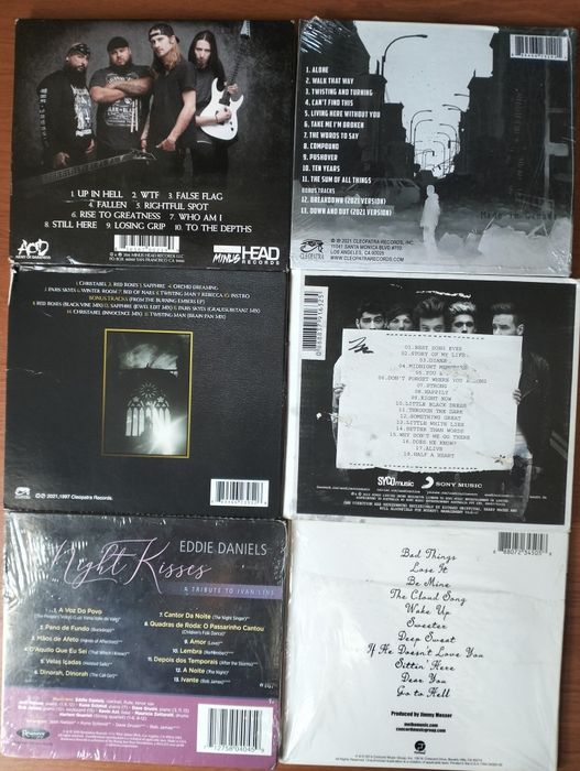 CD's em excelente estado de conservação