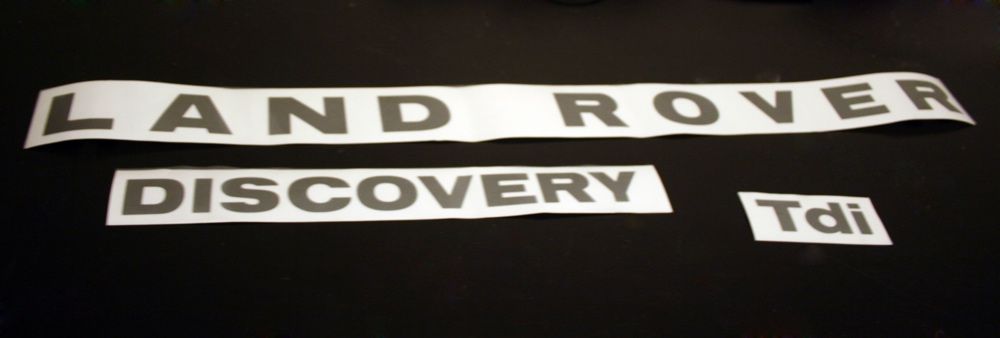 Land Rover DISCOVERY 300 / 200 TDI, V8, MPI _Kit autocolantes