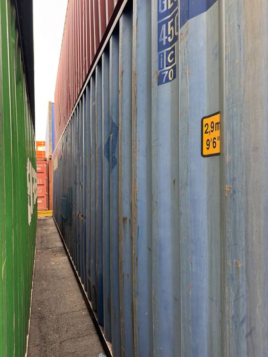 40 футов (тонн) контейнер морской ВЫСОКИЙ (HC, HIGHT CUB, ХАЙ КЬЮБ)