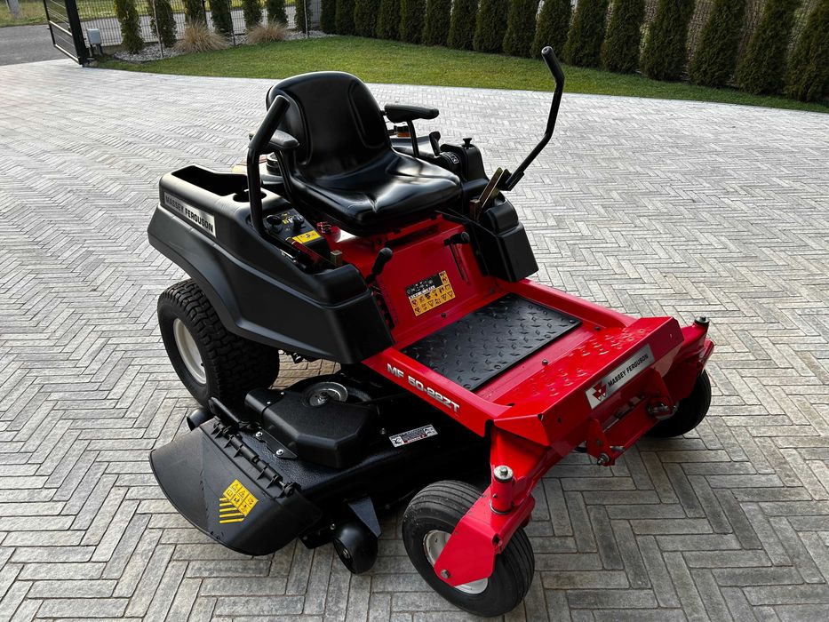 Kosiarka Traktorek ZERO TURN Massey Ferguson MF50-22ZT 127cm Silnik Kawasaki 22KM Piękny Stan