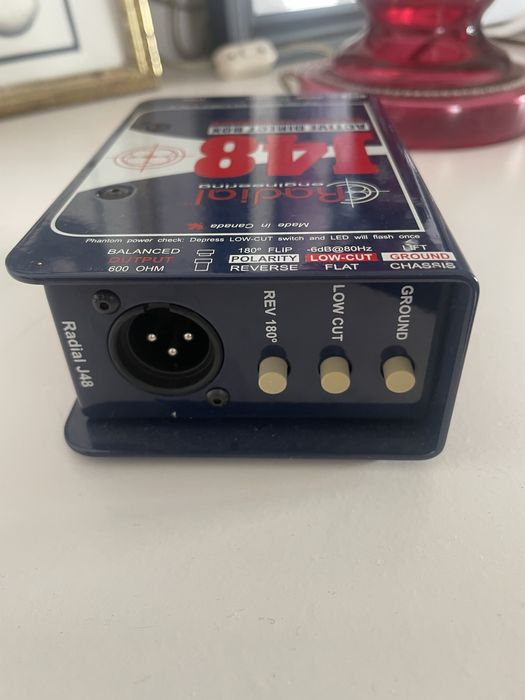 Radial J48 Phantom Powered Active DI Box