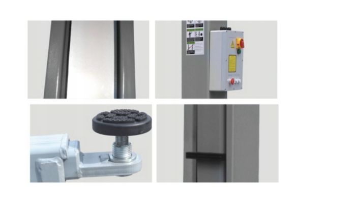 Podnośnik dwukolumnowy  BESTLIFT 255DE 5,5 tony busy dostawcze KAMPER