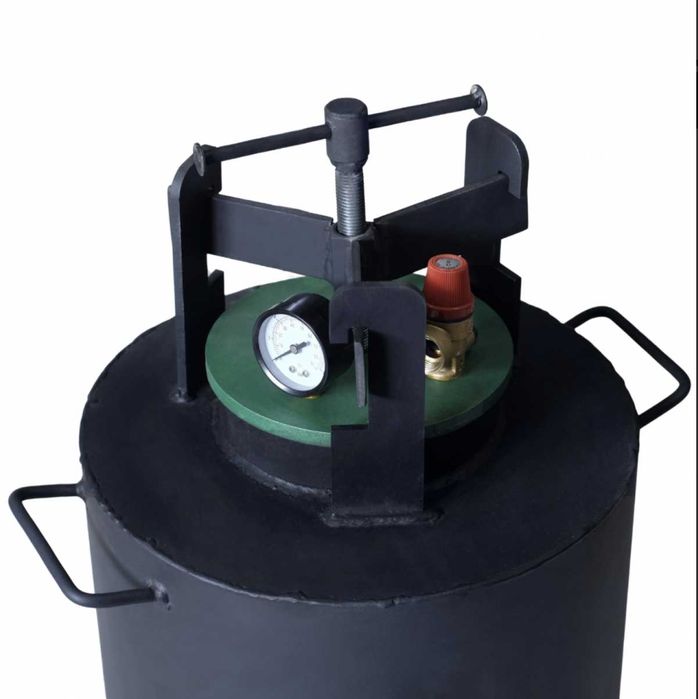 Автоклав фірми УТЕХО газовий з гвинтовою фіксацією на 24 банки 0,5!