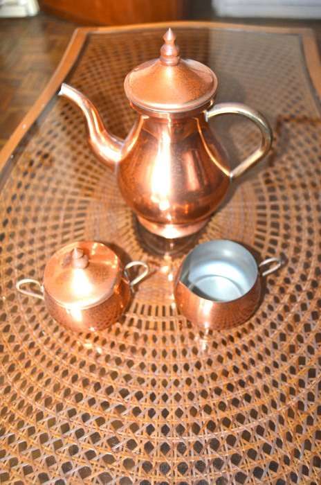 Conjunto de três peças decorativas