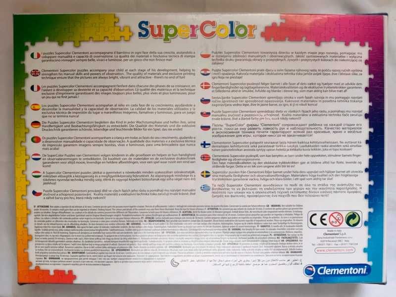 Clementoni Marvel Spider-Man puzzle 104 elementy fluorescencyjne