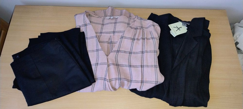 NOWA marynarka Primark + cygaretki ZARA i koszula Next (42)