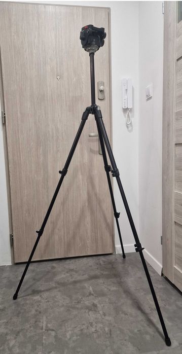 Statyw mały Manfrotto jak Befree 190XDB + 501 na wycieczki