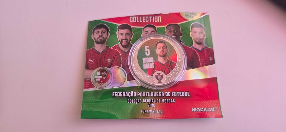 Moedas Seleção Portuguesa
