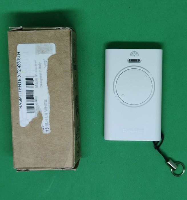 Pilot do bramy FAAC XT2 433 SLH LR Biały