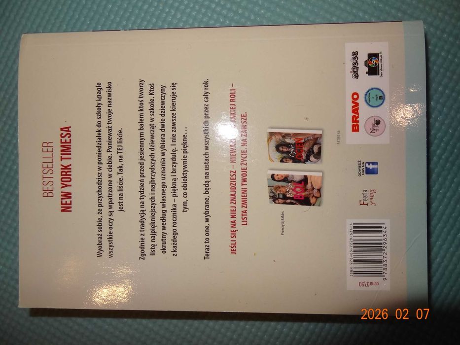 „Fatalna lista” Siobhan Vivian