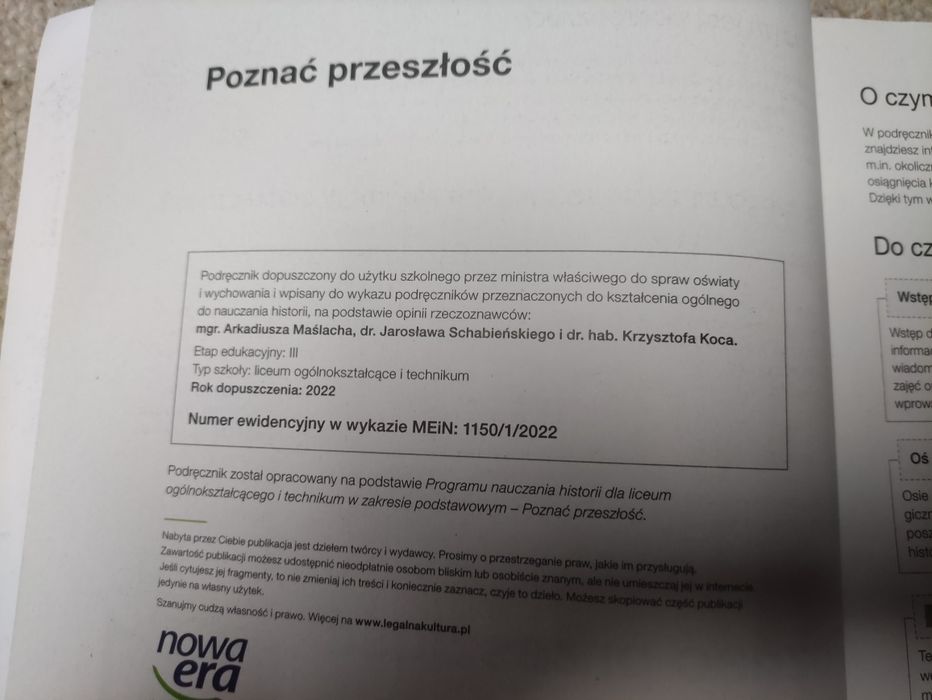 Podręcznik do historii poznać przeszłość klasa 1 Kunice • OLX.pl
