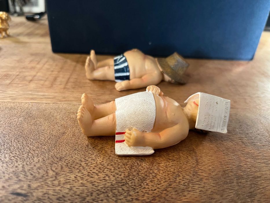 Композиція Пляж 3 іграшки сувенира Шезлонг Море Відпуска Отпуск