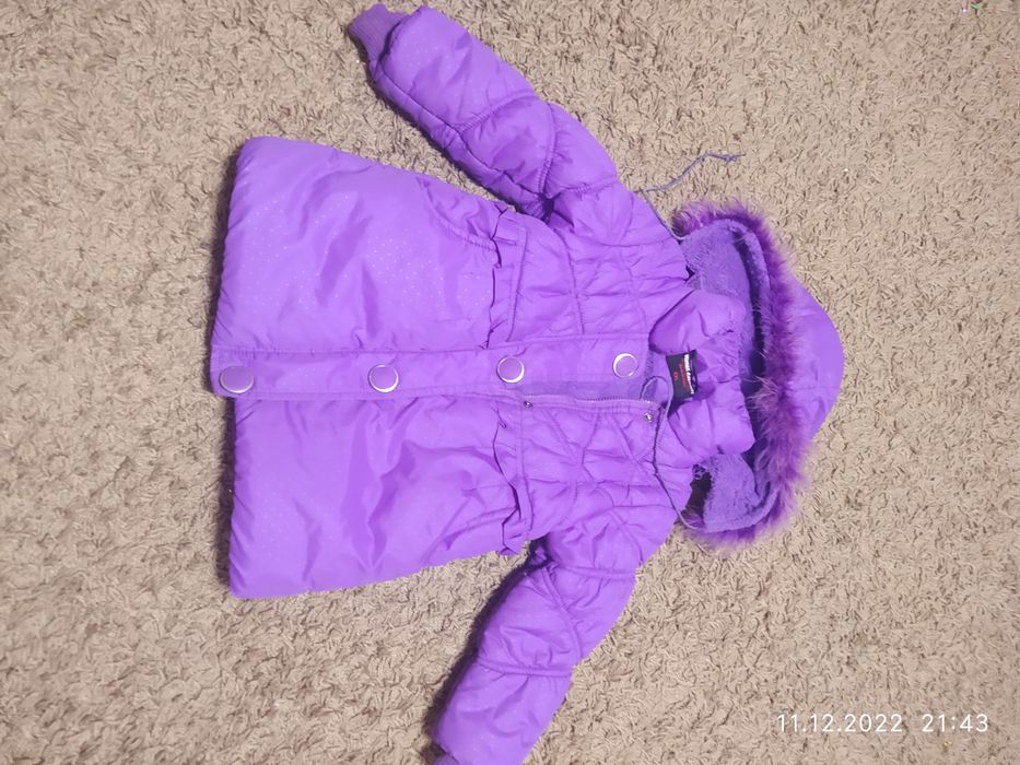 Курточки зимові  для дівчинки