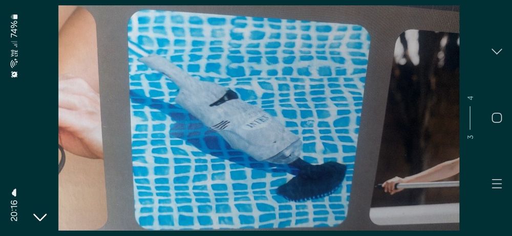 Ładowalny odkurzacz ręczny intex basen spa u tigera sklep