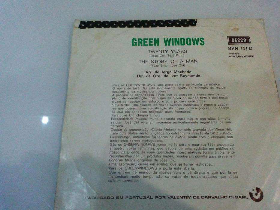 2 Discos de vinil EP de Green Windows