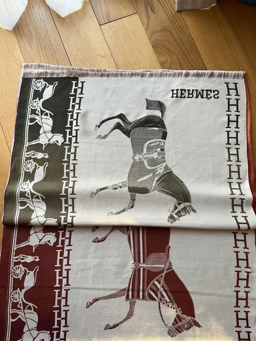 Шарф палантин Hermes