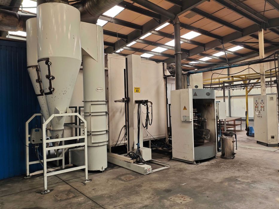 Linia do malowania proszkowego - Nordson