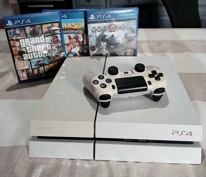 Ps4 fat 500GB desbloqueado VUE 2.0 FW 10.70 + de 800 jogos disponíveis