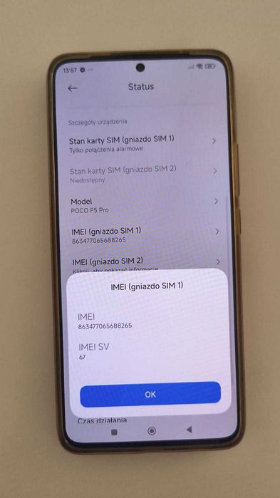 POCO F5 PRO  12+4/256 STAN BDB