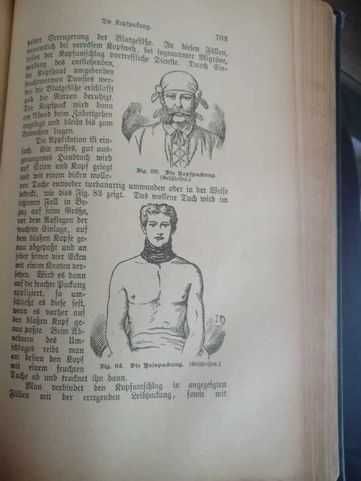 Stara książka medyczna Platen antyk 1901r