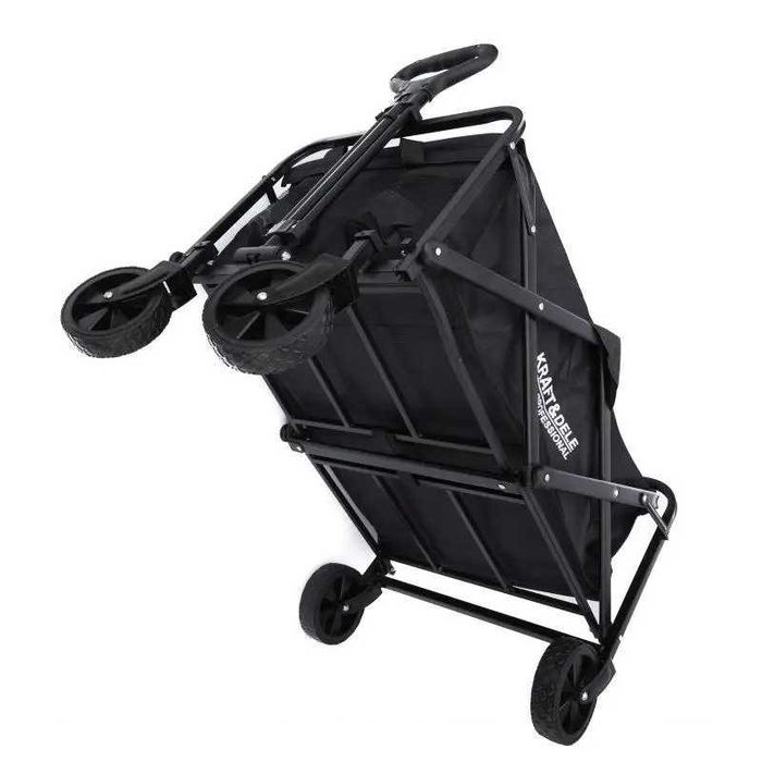 Садовий складний візок на колесах KD3087 90 л. Садовий візок