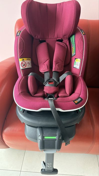 BeSafe 0–4 lata | 2 foteliki + baza ISOFIX + adaptery | komplet