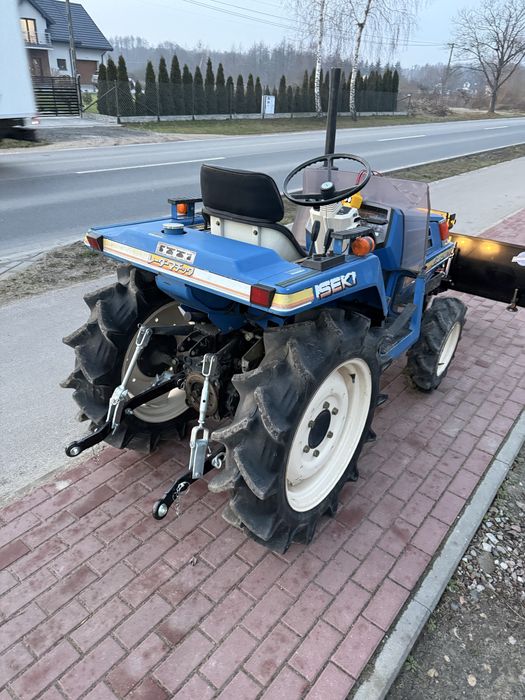 Traktorek japoński iseki landhope 170 4x4 plug do śniegu