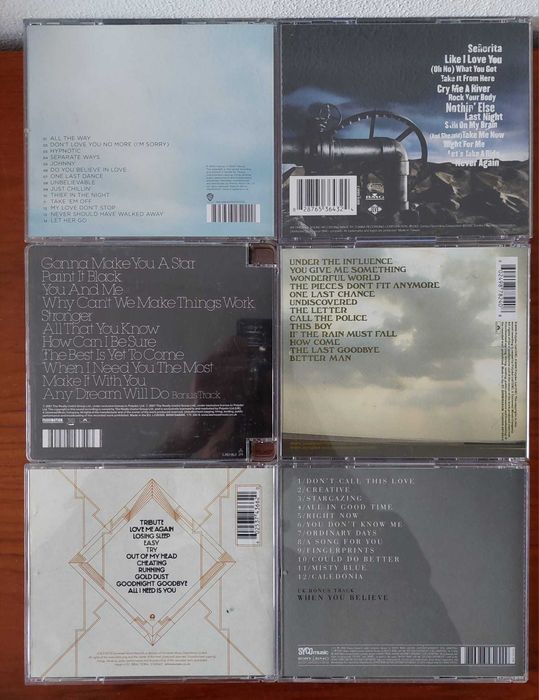 Lot of 6 CDs: Craig David, Justin Timberlake, Lee Mead, James Morrison64284211342211121