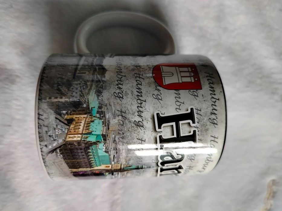 Kubek kolekcjonerski ceramiczny Hamburg