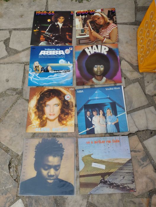 Vários discos vinil