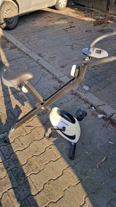 Rower treningowy stacjonarny składany rehabilitacjny