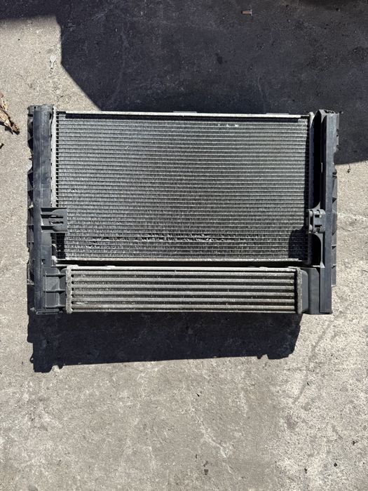 Conjunto Radiador + Intercooler + Ventoinha BMW Série 1 (E87/E81) e Série 3 (E90)