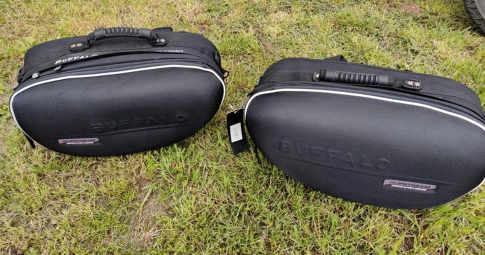 Malas Moto - Marca BUFFALO - 58 Litros - Super Resistentes - Excelente
