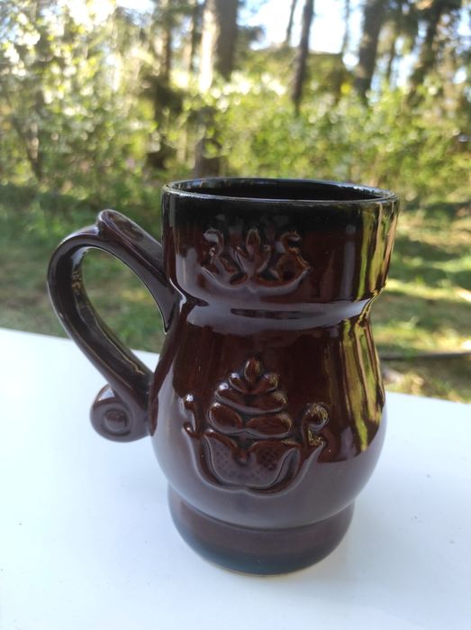 Ceramiczny Kufel pamiątka czasów PRL-U