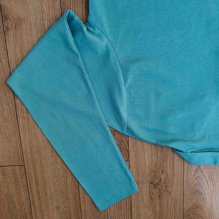 Bluza polo z kołnierzykiem i długim rękawem